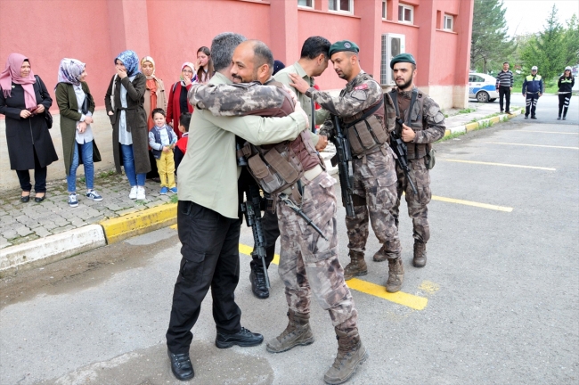 Afrin’e uğurlanan kahramanlar Sivas’a döndü